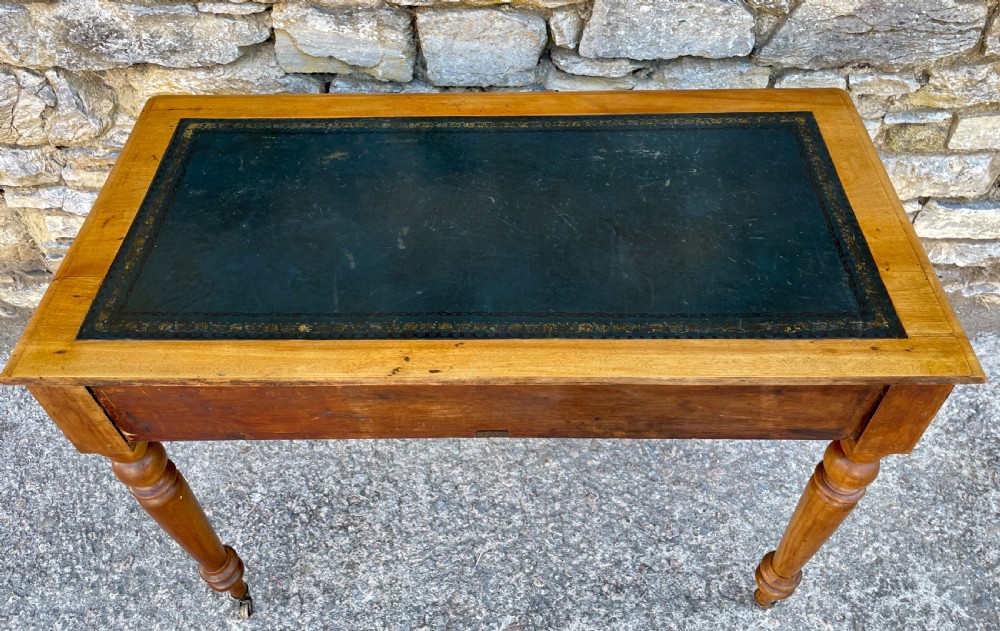 Victorian Satinwood Writing Table View XVI