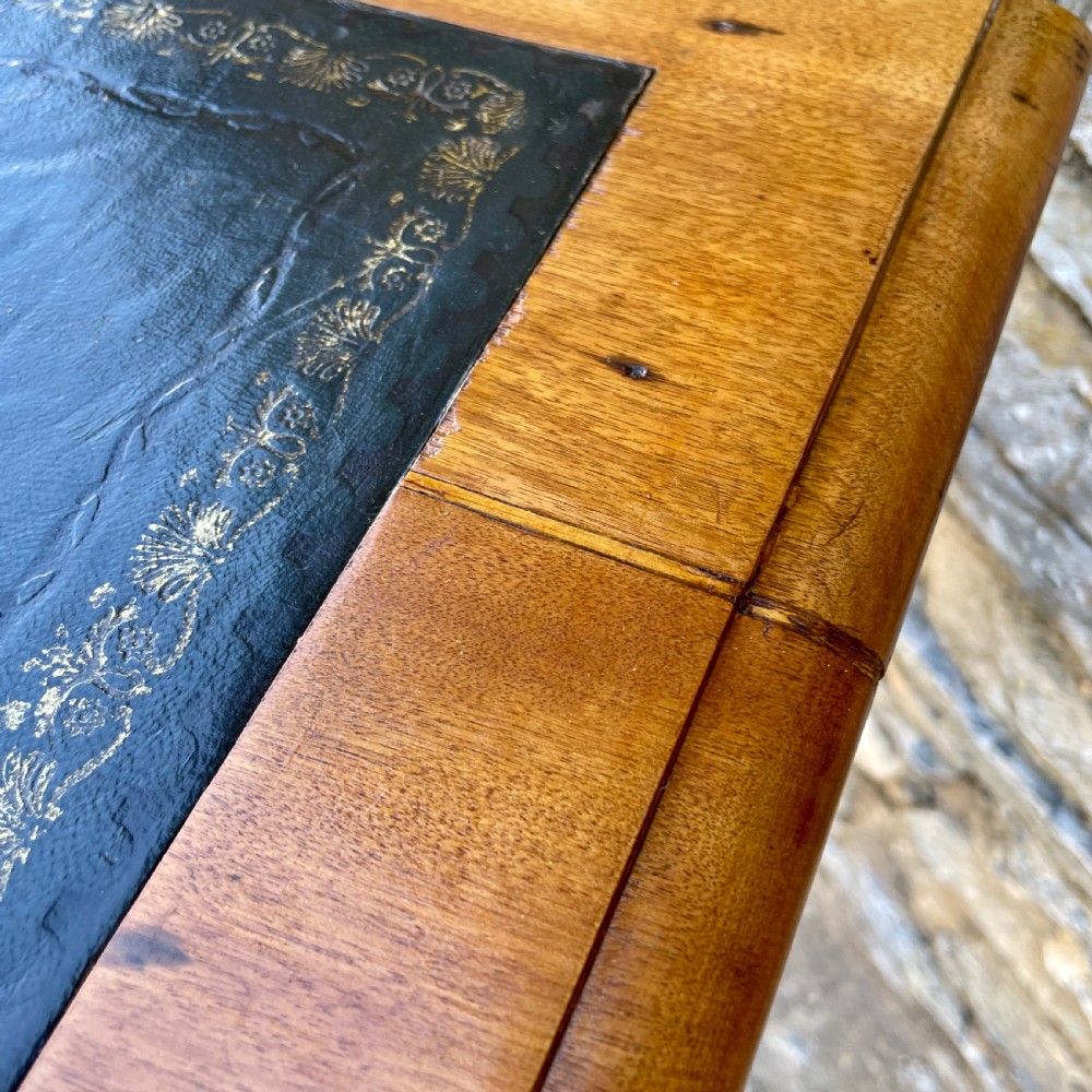 Victorian Satinwood Writing Table View XXV