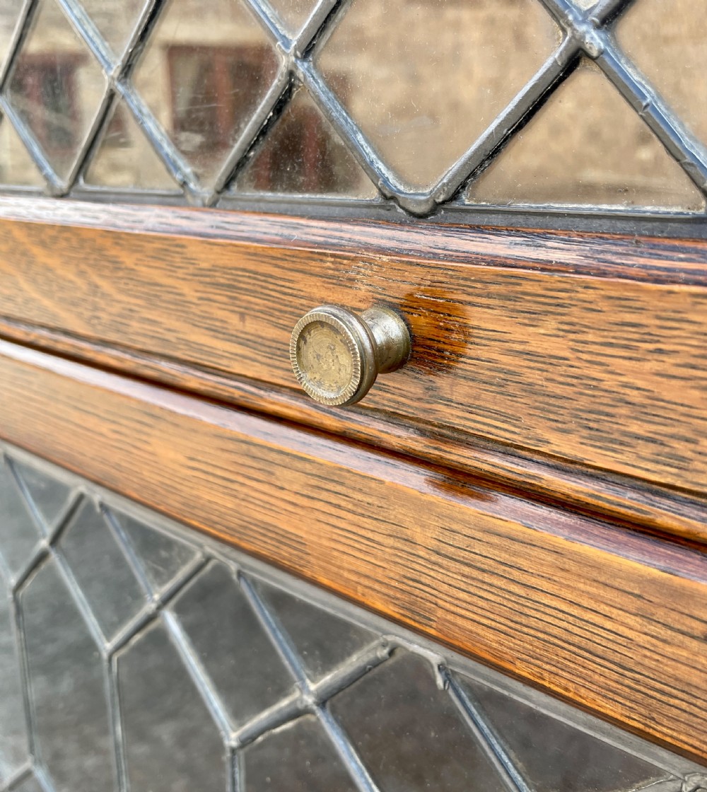 Antique Stacking Oak Bookcase by Gumm View XVI