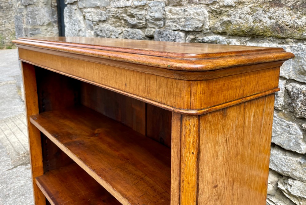 Victorian Golden Oak Bookcase by Edwards & Roberts View XIV