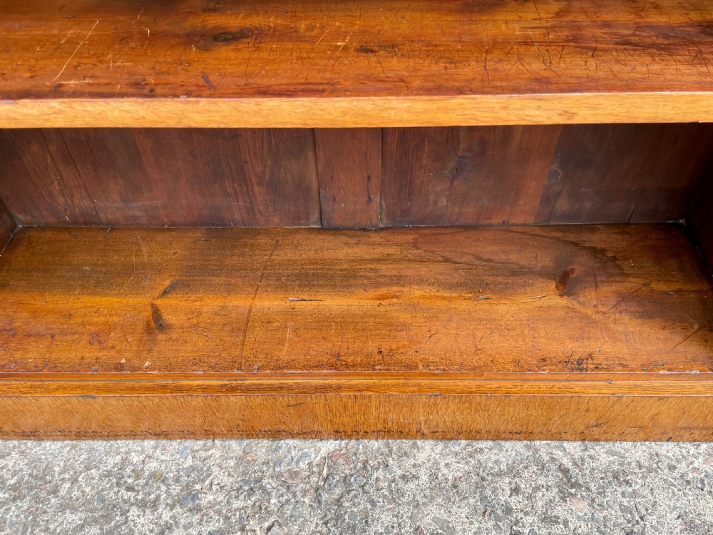 Victorian Golden Oak Bookcase by Edwards & Roberts View XIX