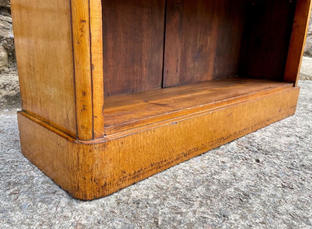 Victorian Golden Oak Bookcase by Edwards & Roberts View XX