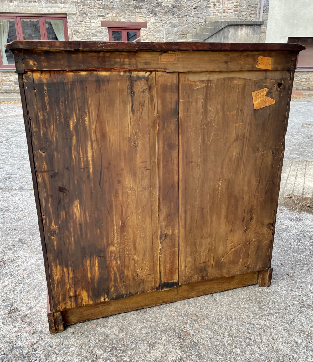 Victorian Golden Oak Bookcase by Edwards & Roberts View XXIV