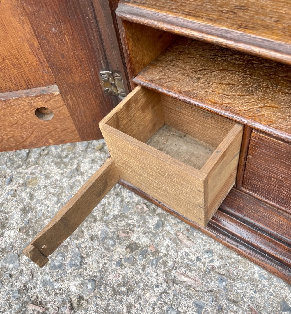 Georgian Oak Hanging Wall Cupboard View XX