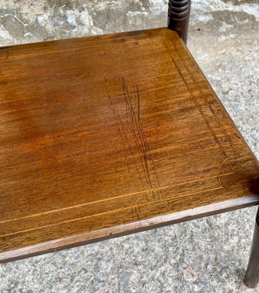 Arts and Crafts Occasional Table by Goodyers View XIV