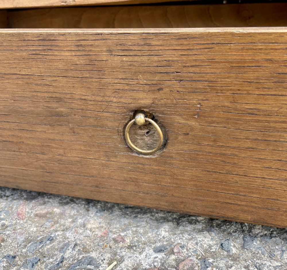 Antique Georgian Elm Hanging Wall Cupboard View XXI