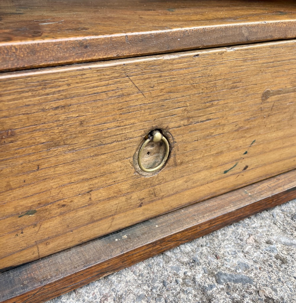 Antique Georgian Elm Hanging Wall Cupboard View XXII