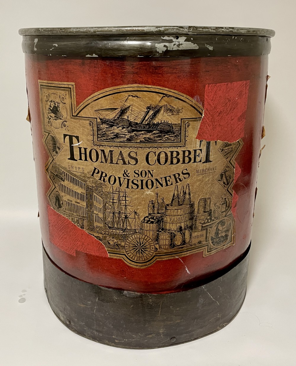 Antique Ships Merchants Industrial Factory Bin View II
