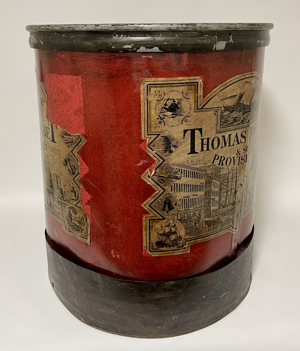 Antique Ships Merchants Industrial Factory Bin View III