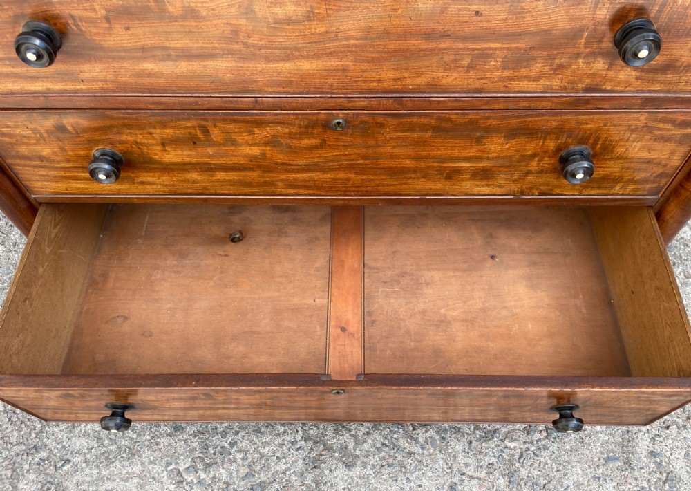 Large Victorian Scottish Mahogany Chest of Drawers View XXIV