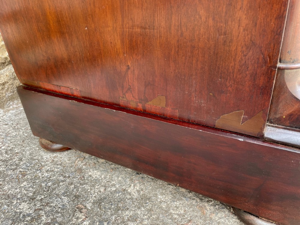 Large Victorian Scottish Mahogany Chest of Drawers View XXX