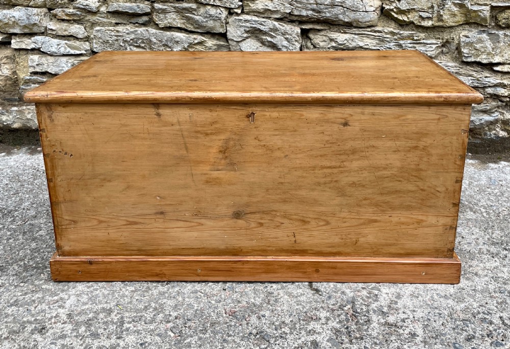 Antique Pine Blanket Box