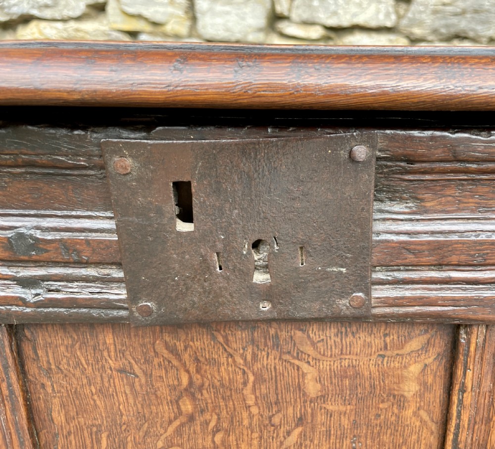 Small 18th Century and Later Oak Coffer View VII