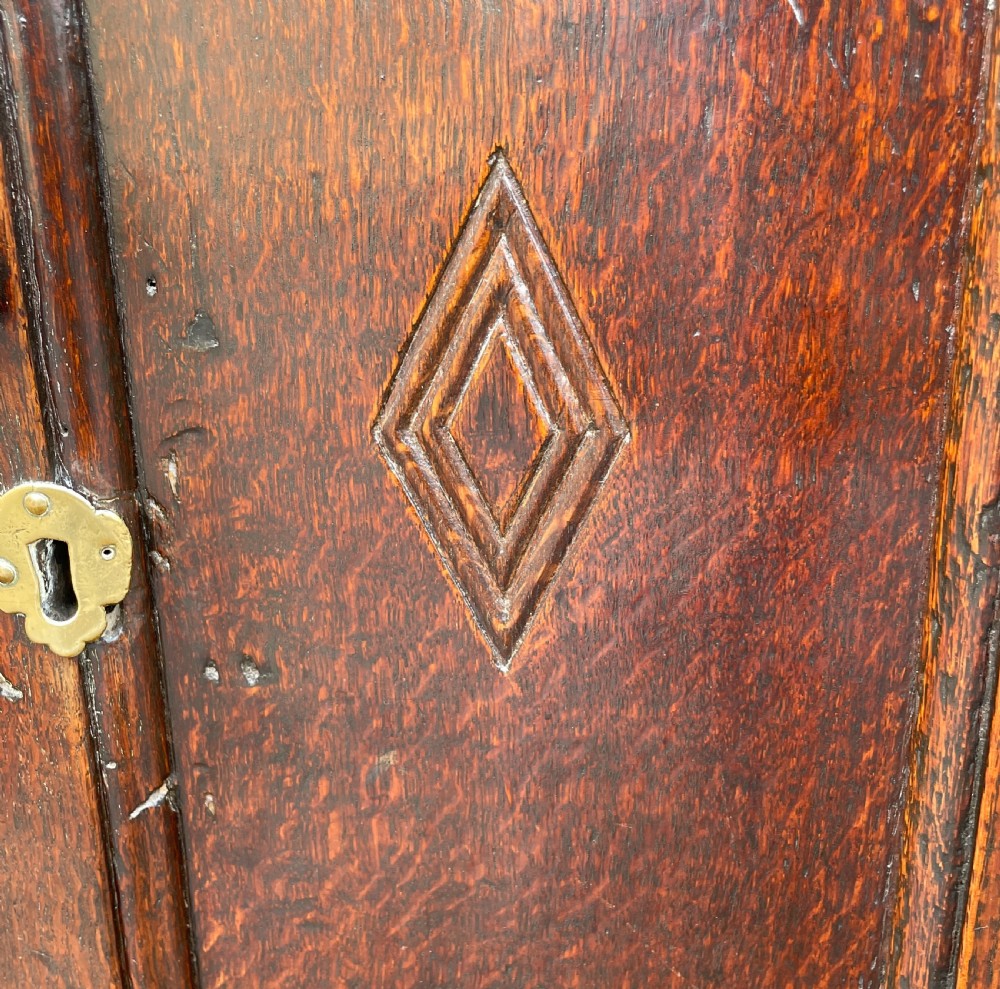 Antique 18th Century Oak Spice Cupboard View XIII