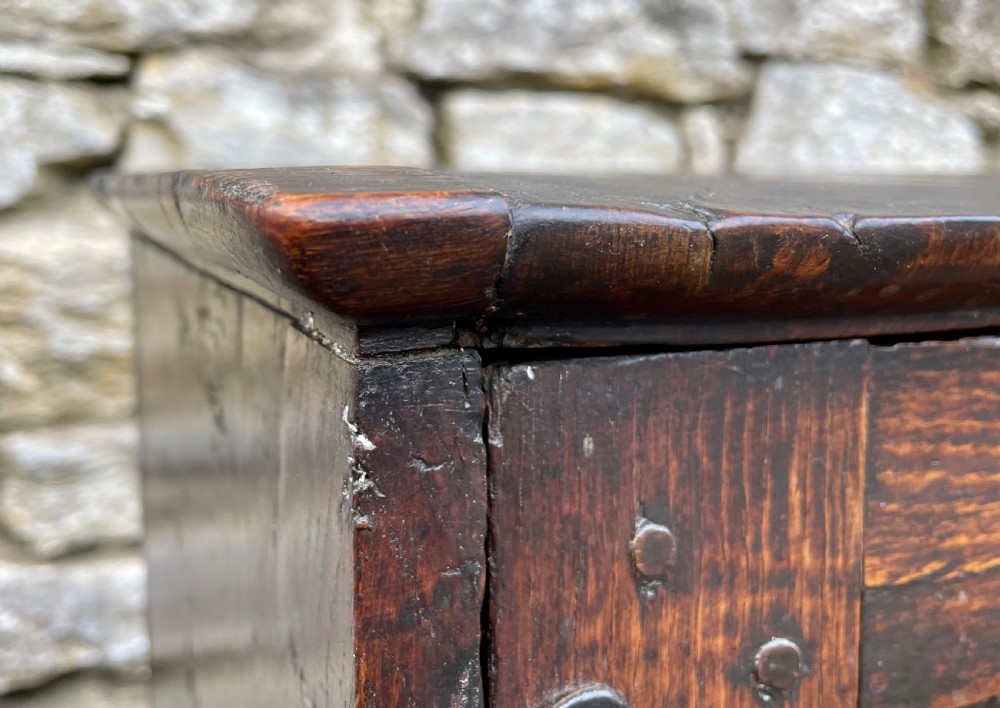 Antique 18th Century Oak Spice Cupboard View XXV