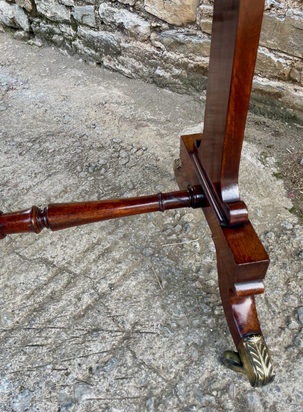 Regency Mahogany Drop Leaf Sofa Table View III