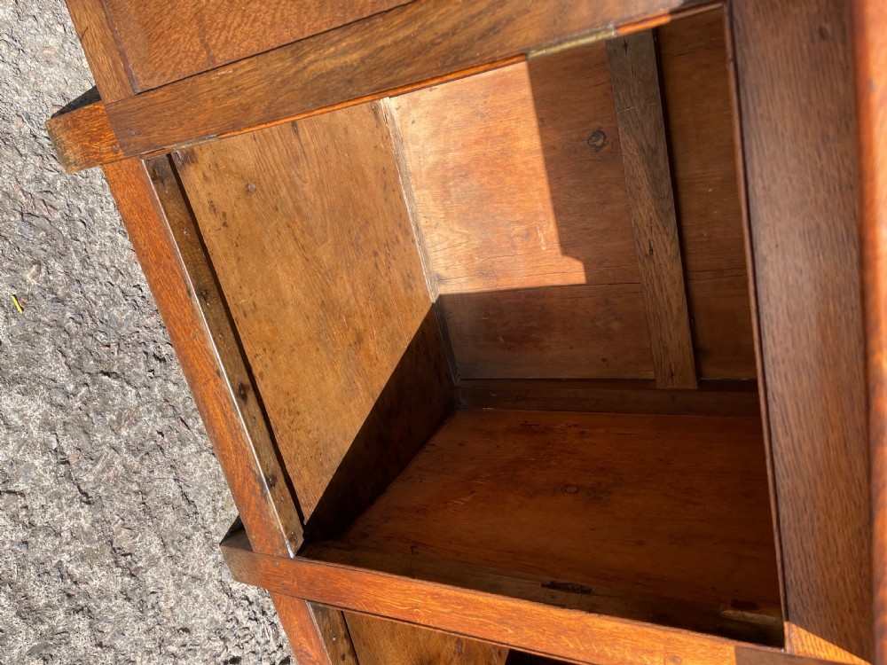Antique Georgian Oak Dog Kennel Dresser View XX
