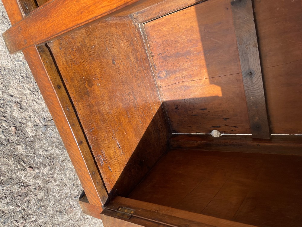 Antique Georgian Oak Dog Kennel Dresser View XXI