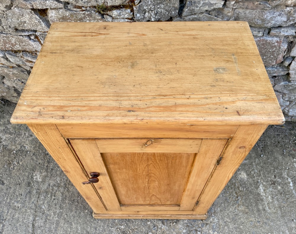 Antique Stripped Pine Cupboard View IX