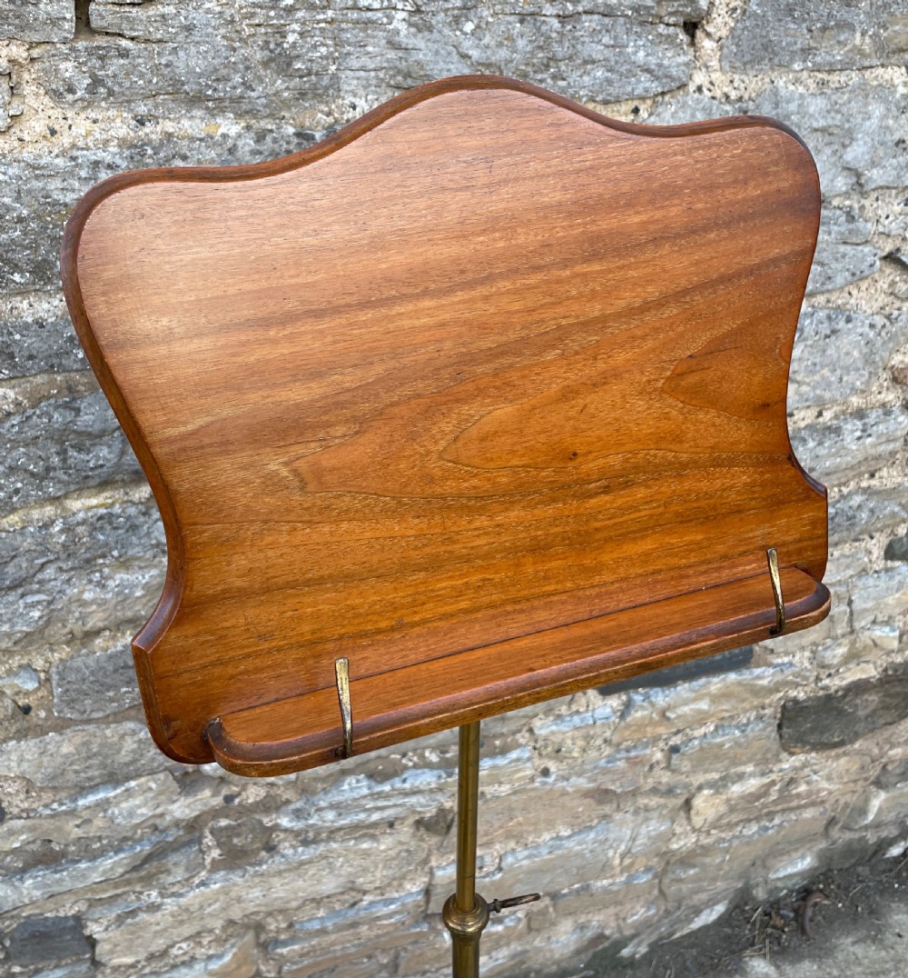 Antique Adjustable Music Reading Stand View III