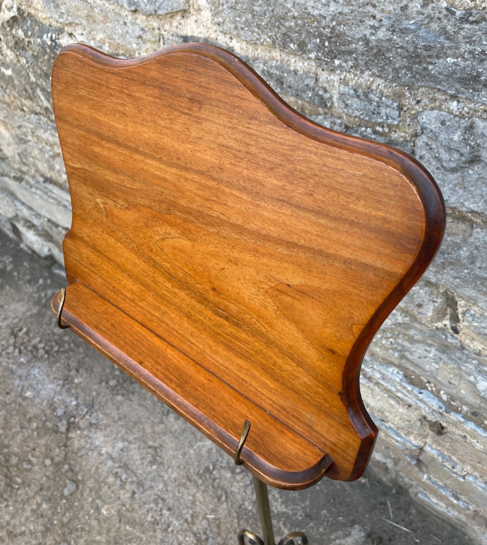 Antique Adjustable Music Reading Stand View V