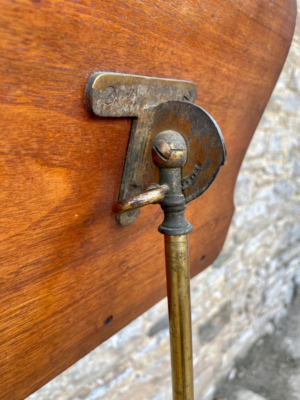 Antique Adjustable Music Reading Stand View XI