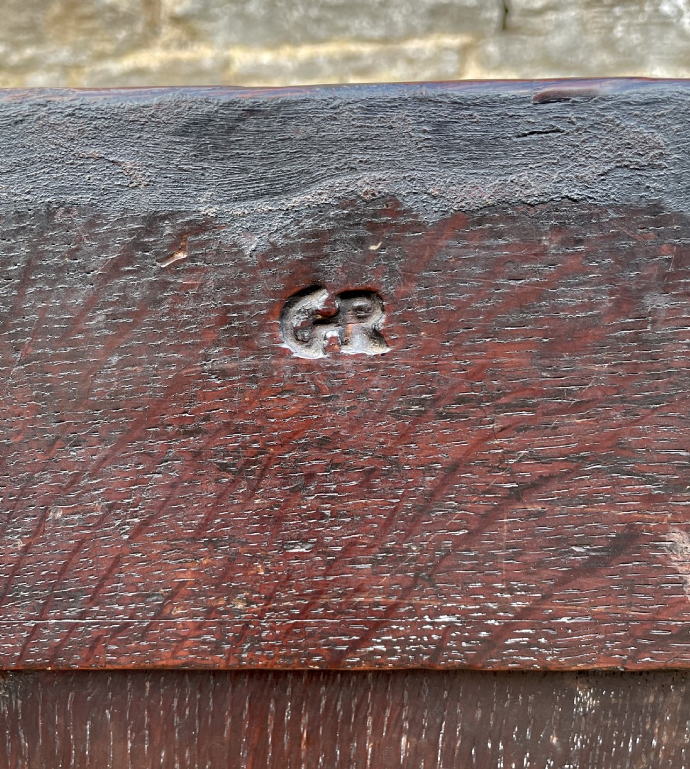 Antique 18th Century Oak Lambing Chair View XIII