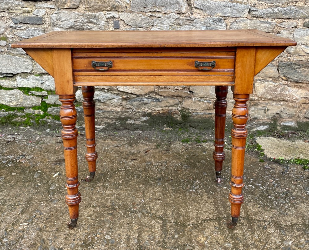 Arts and Crafts Writing Table by James Shoolbred View II