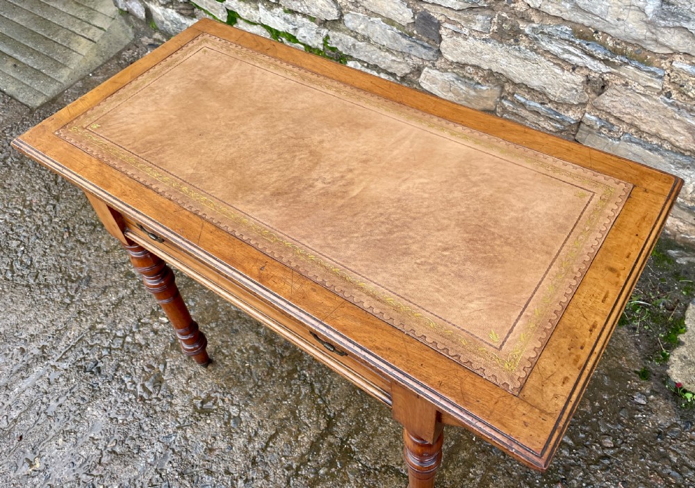 Arts and Crafts Writing Table by James Shoolbred View IV