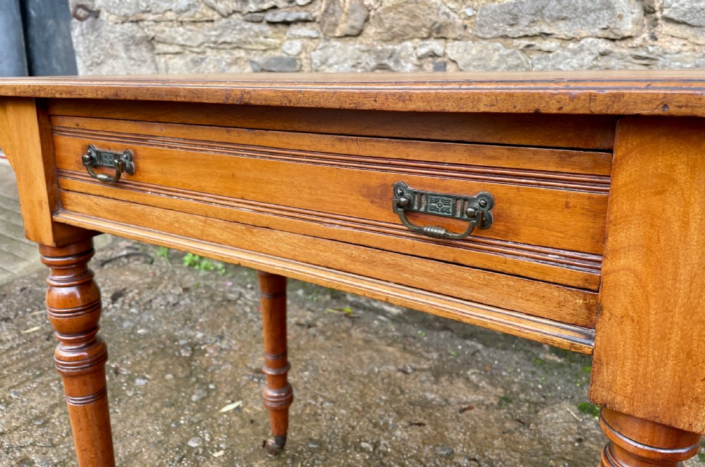Arts and Crafts Writing Table by James Shoolbred View V