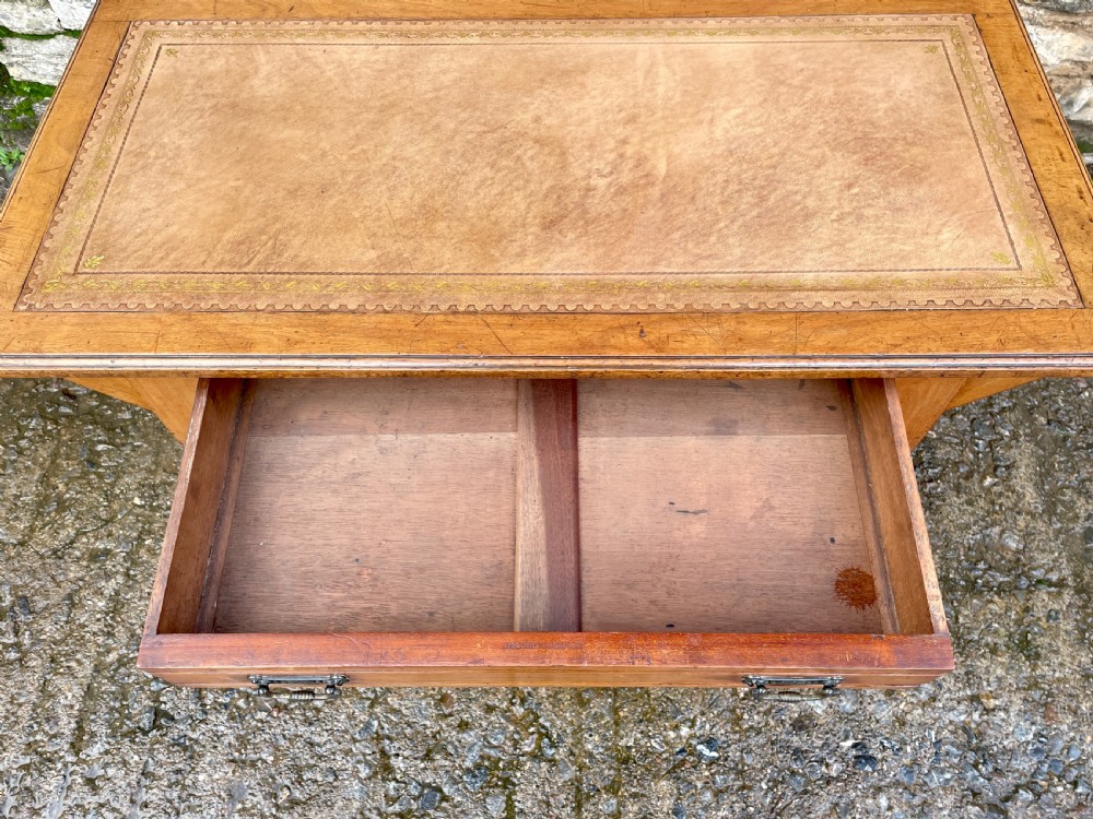 Arts and Crafts Writing Table by James Shoolbred View VI