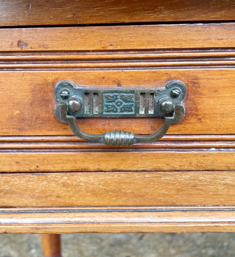 Arts and Crafts Writing Table by James Shoolbred View XII