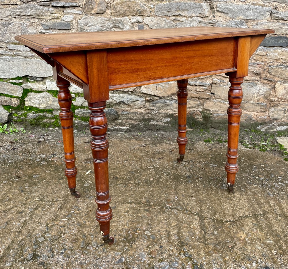 Arts and Crafts Writing Table by James Shoolbred View XV