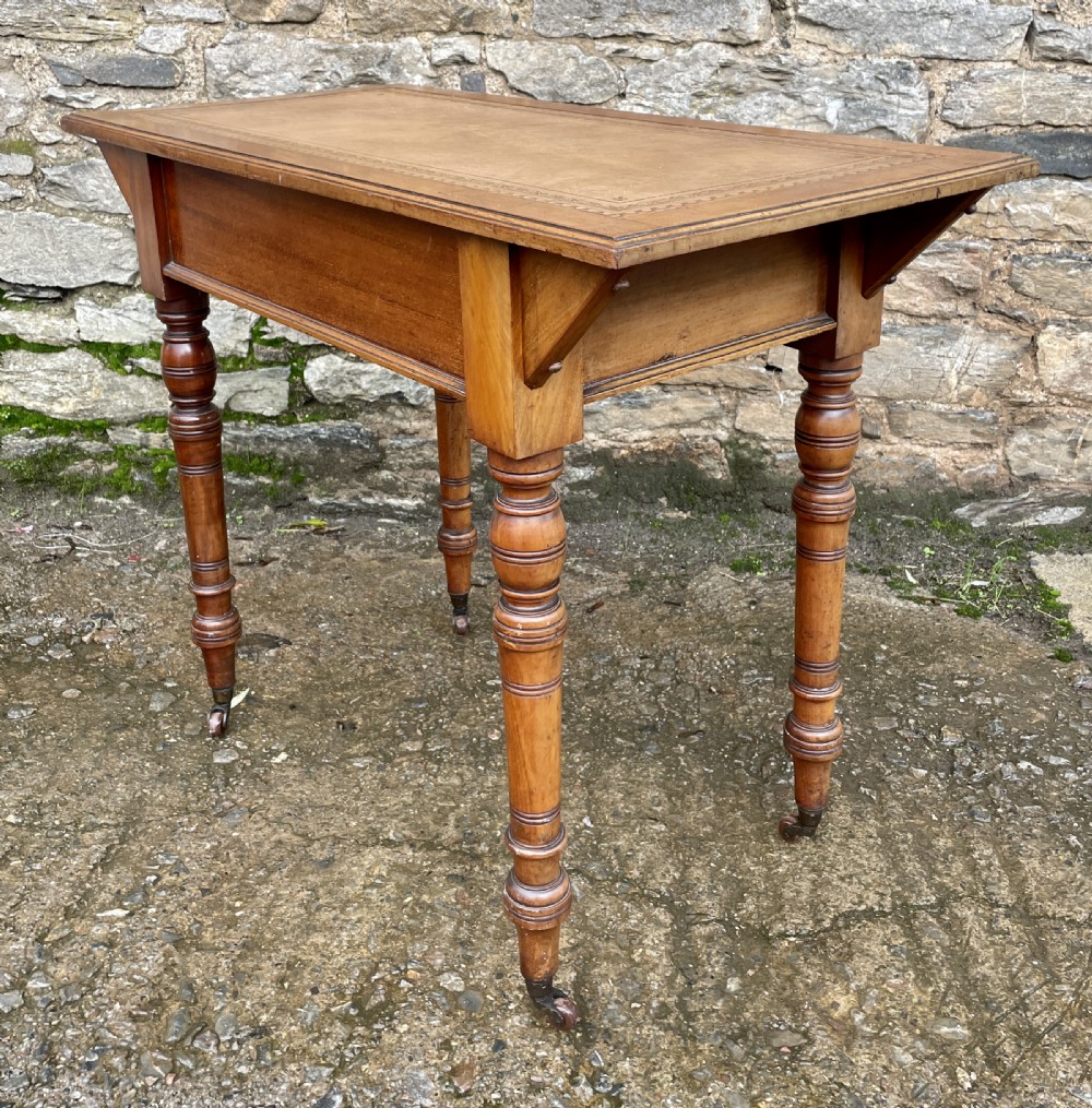 Arts and Crafts Writing Table by James Shoolbred View XVIII
