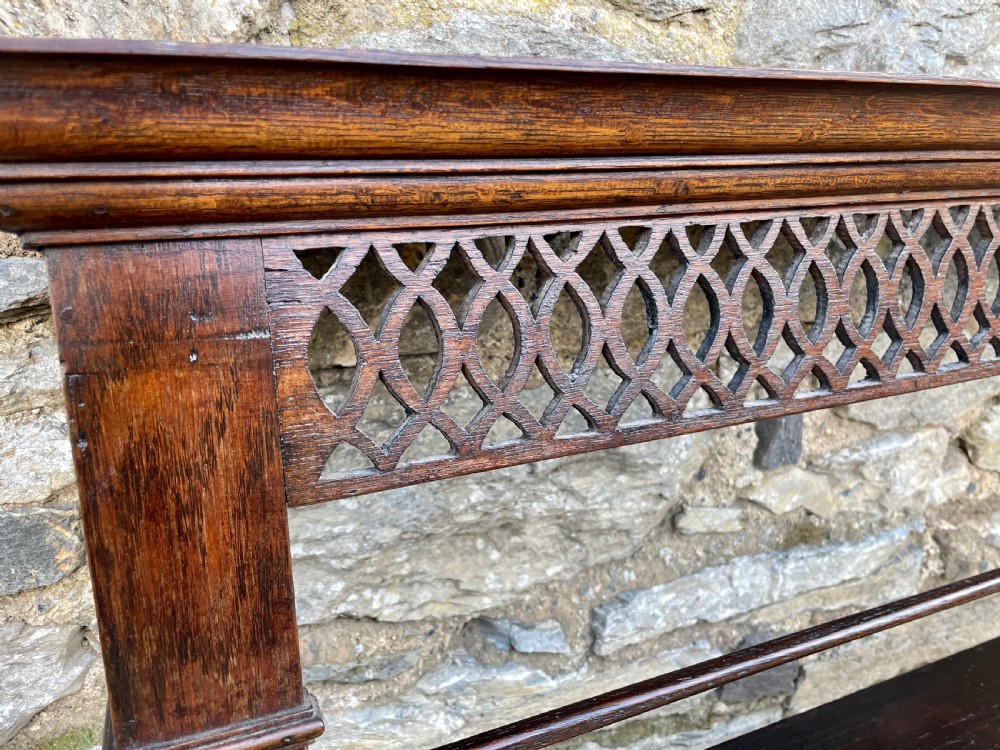 Georgian Oak Delft Wall Rack View X
