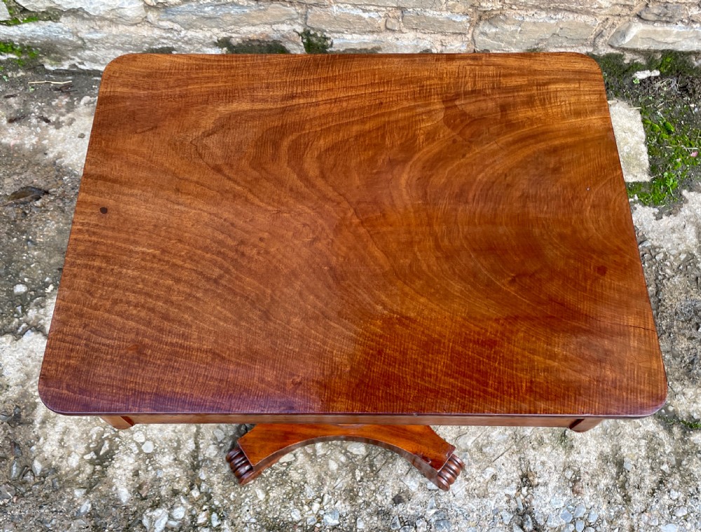 Antique Regency Mahogany Work Table View XVIII