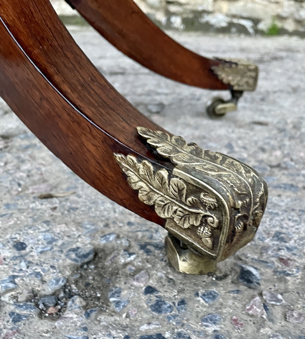 Regency Rosewood Fold Over Tea Table View IV