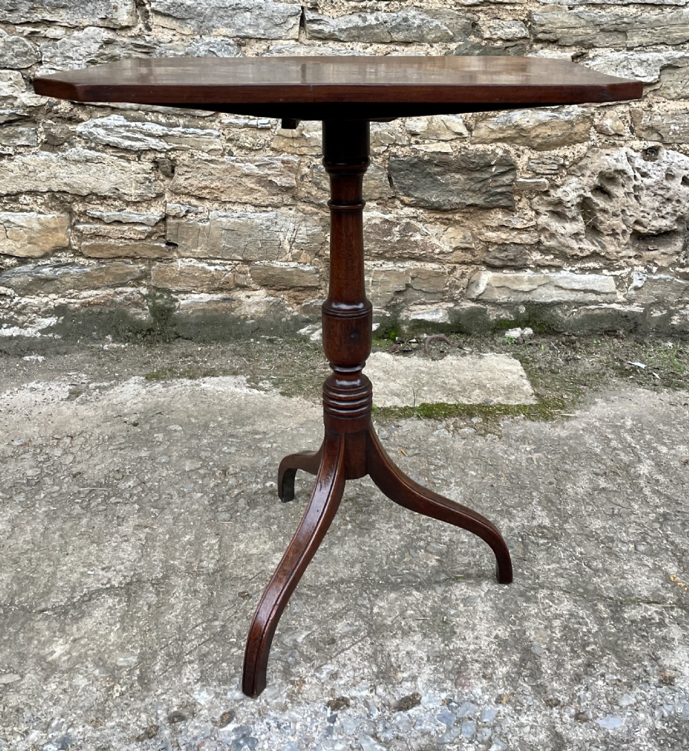Regency Mahogany Snap Top Wine Table View II