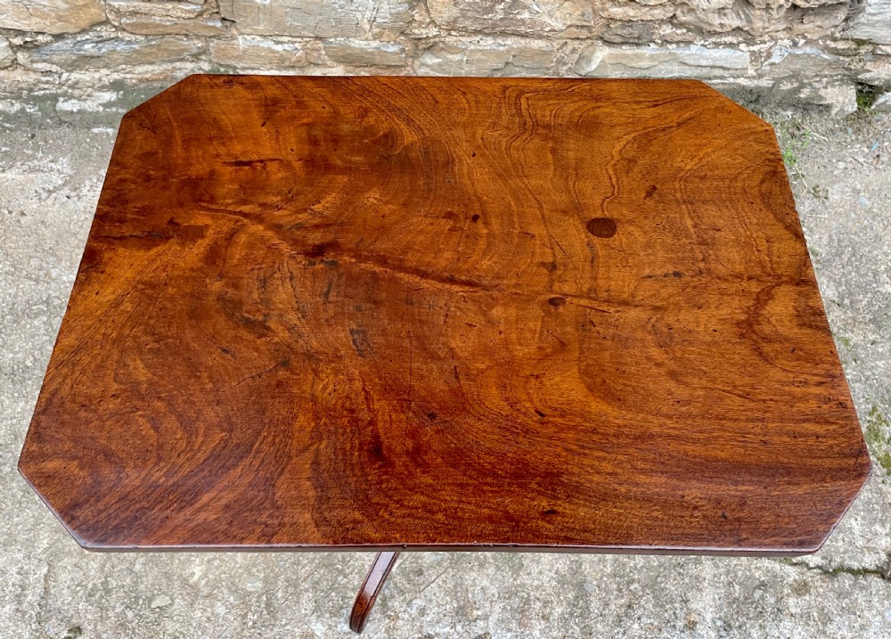 Regency Mahogany Snap Top Wine Table View III