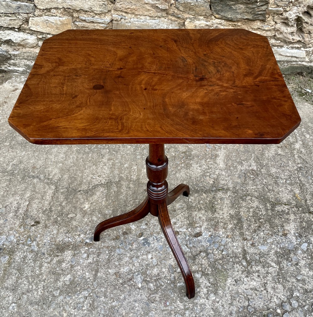 Regency Mahogany Snap Top Wine Table View X
