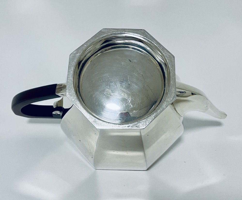 4 Piece Solid Sterling Silver Tea and Coffee Service View X
