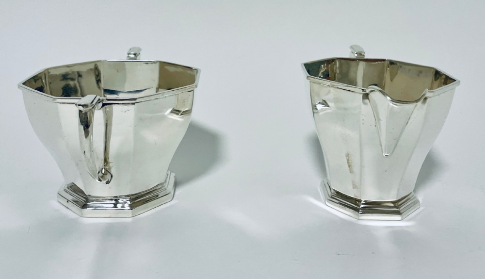4 Piece Solid Sterling Silver Tea and Coffee Service View XVI