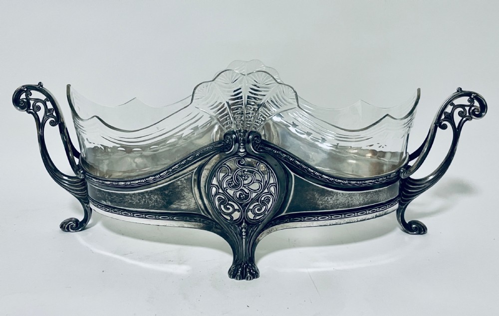 WMF Art Nouveau Silver Plated Centrepiece Bowl View II