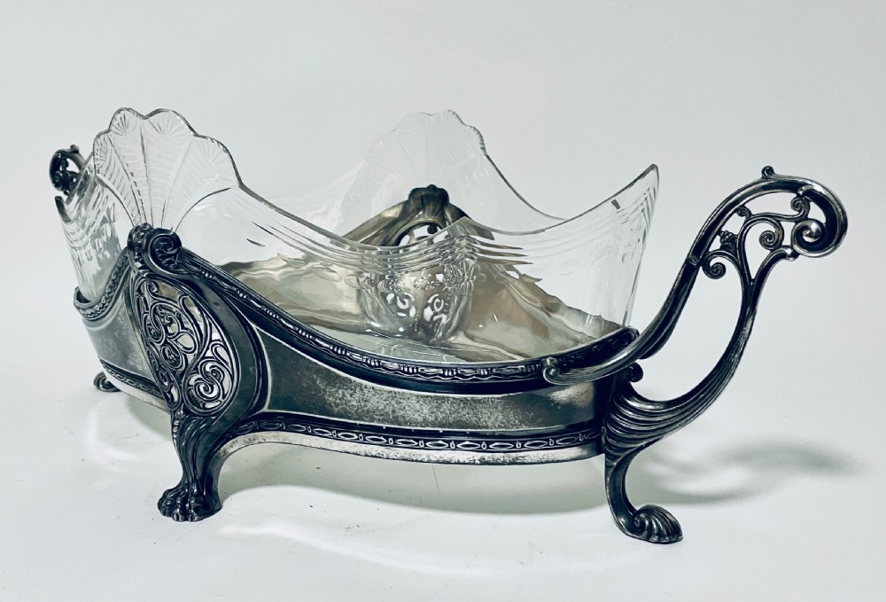 WMF Art Nouveau Silver Plated Centrepiece Bowl View III
