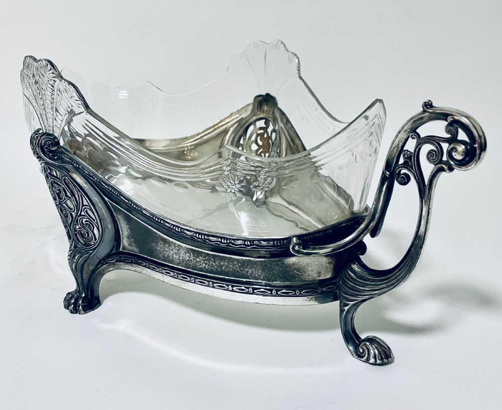 WMF Art Nouveau Silver Plated Centrepiece Bowl View XII