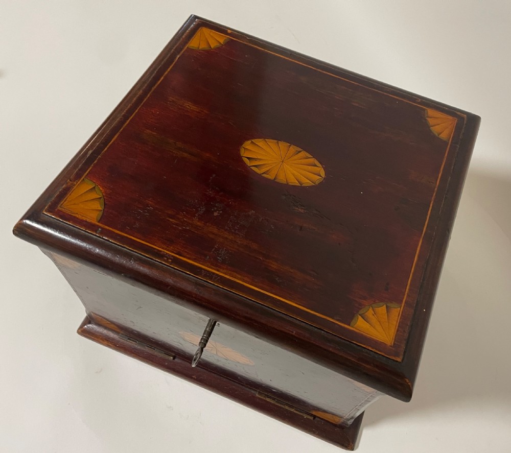 Antique Stationery Cabinet Box View X