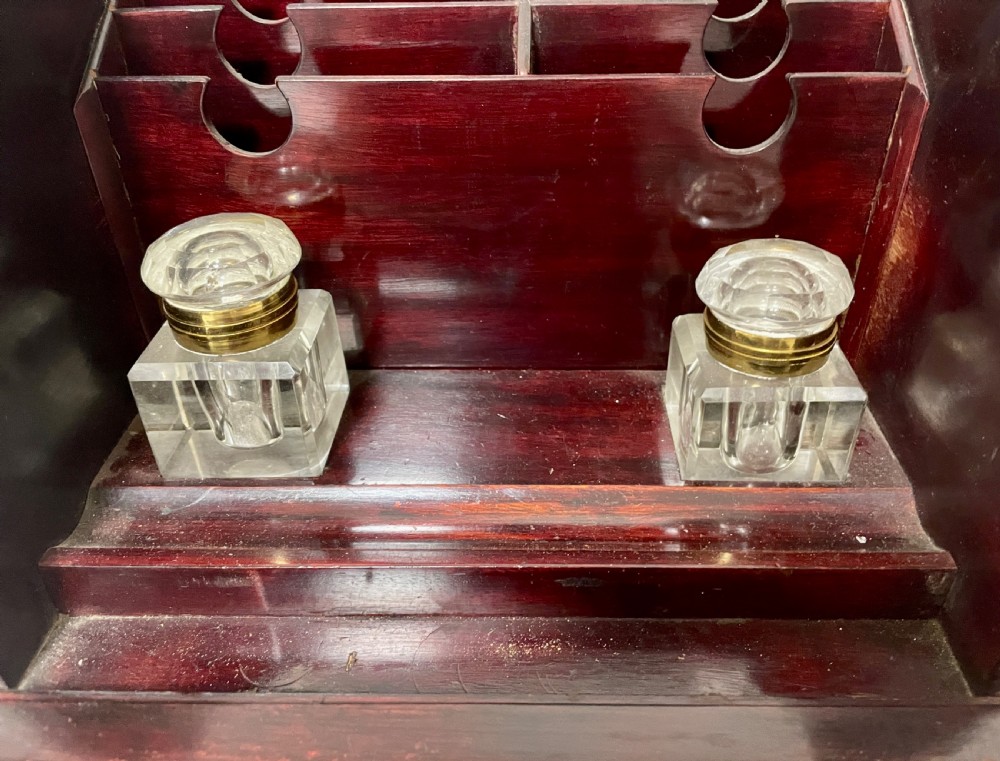 Antique Stationery Cabinet Box View XIV