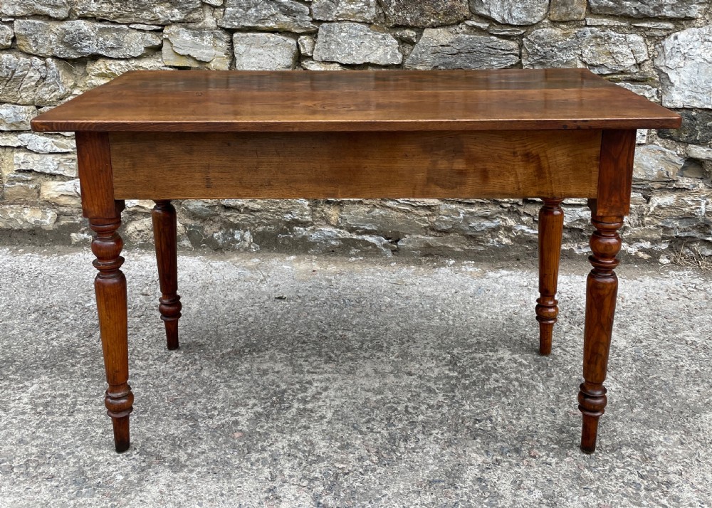 Victorian Twin Plank Ash Farmhouse Table View VI