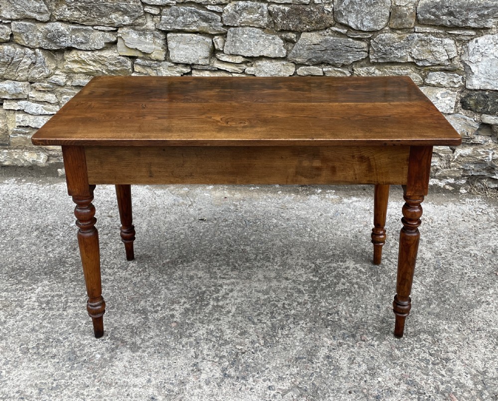 Victorian Twin Plank Ash Farmhouse Table View V