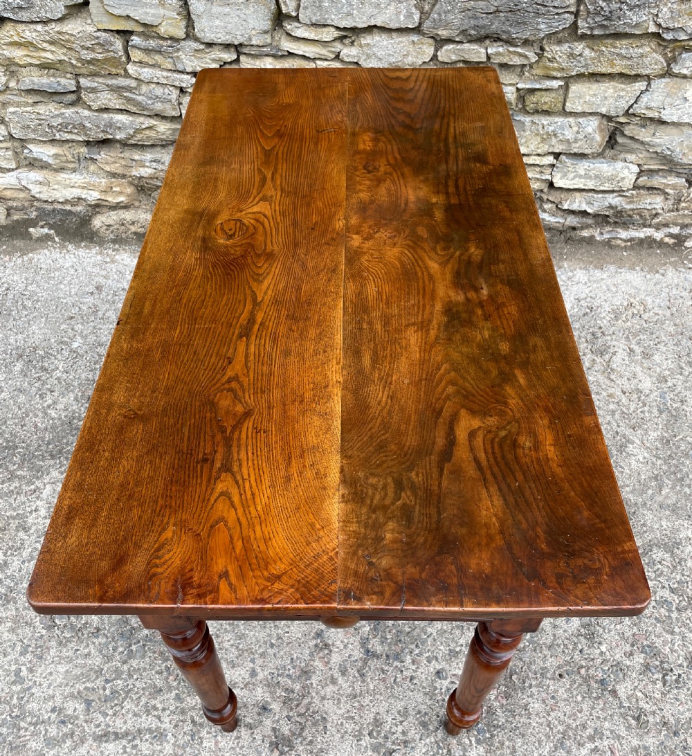 Victorian Twin Plank Ash Farmhouse Table View IX